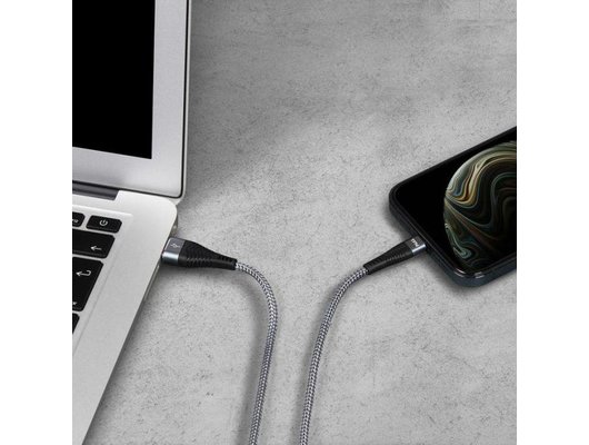 Кабель TFN 8pin forza 1.0m graphite (TFN-CFZLIGUSB1MGR)